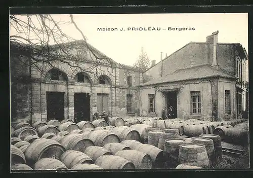 AK Bergerac, Maison J. Prioleau, Weinfässer