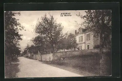 AK Agonac, La Mairie