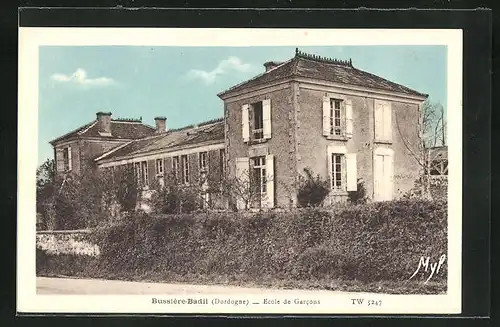 AK Bussière-Badil, Ecole de Garcons