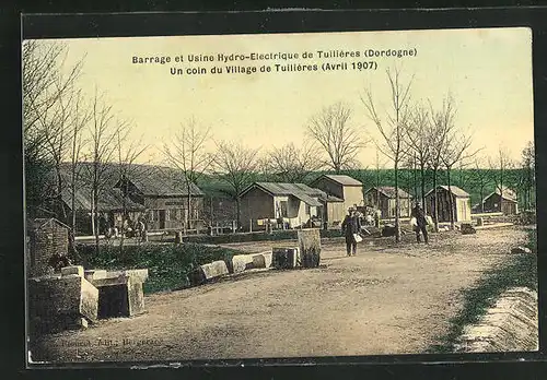 AK Tuilières, Barrage et Usine Hydro-Electrique, Un Coin du Village