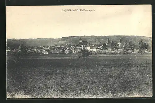 AK St-Jean-de-Cole, Panoramablick auf die Ortschaft