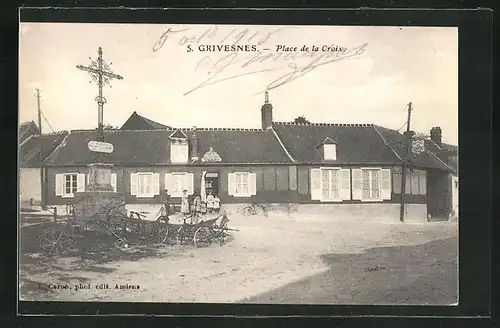 AK Grivesnes, Place de la Croix