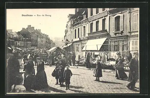 AK Doullens, Rue du Bourg