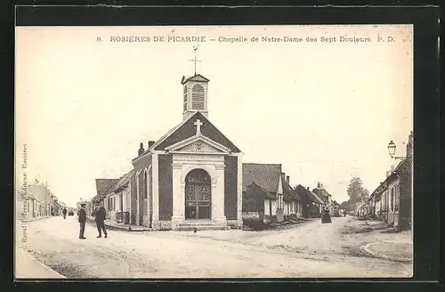AK Rosiéres-de-Picardie, Chapelle de Notre-Dame des Sept Douleurs