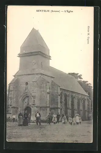 AK Sentelie, L`Eglise, Ansicht der Kirche