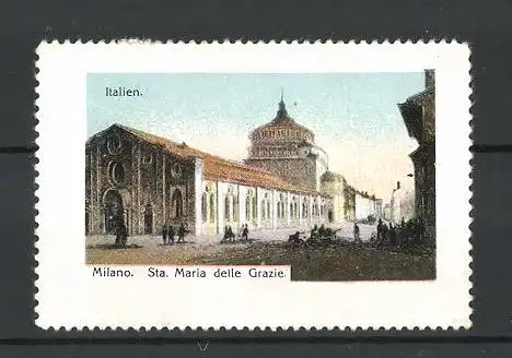 Reklamemarke Milano, Sta. Maria delle Grazie