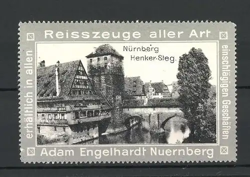 Reklamemarke Nürnberg, Blick auf den Henker-Steg