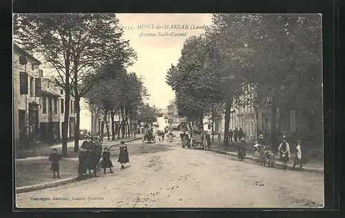 AK Mont-de-Marsan, Avenue Sadi-Carnot