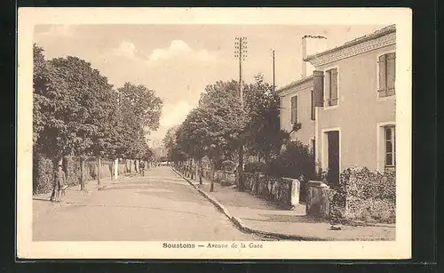 AK Soustons, Avenue de la Gare