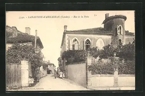 AK Labastide-d`Armagnac, Rue de la Poste