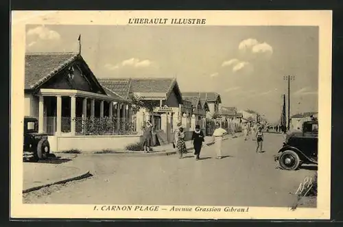 AK Carnon-Plage, Avenue Grassion Gibrand