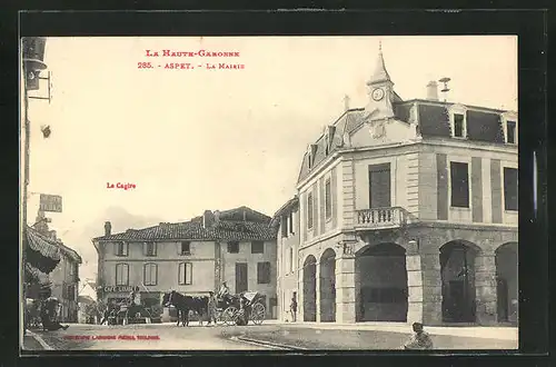 AK Aspet, Le Cagire, La Mairie