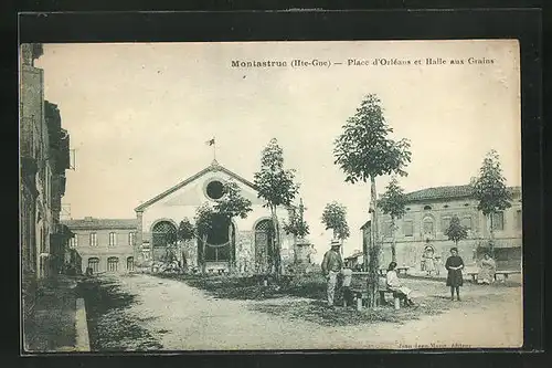 AK Montastruc, Place d`Orléans et Halle aux Grains