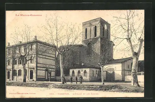 AK Fronton, L`Église et les Écoles