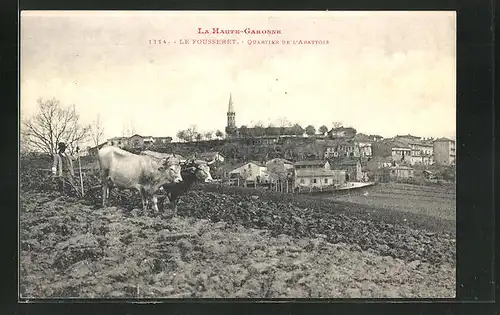 AK Le Fousseret, Quartier de l`Abattoir