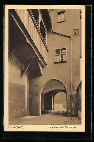 AK Bamberg, Jungkindshof, Domgasse