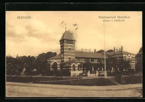 AK Vegesack, Gasthaus Etablissement Strandlust