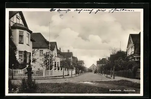 AK Buxtehude, Blick in die Parkstrasse