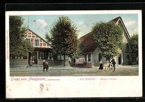 AK Neukloster /Hannover, Gasthaus zur Waldlust
