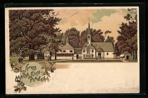 Lithographie Planegg, Maria-Eich