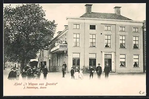 AK Assen, Hotel `t Wapen van Drenthe