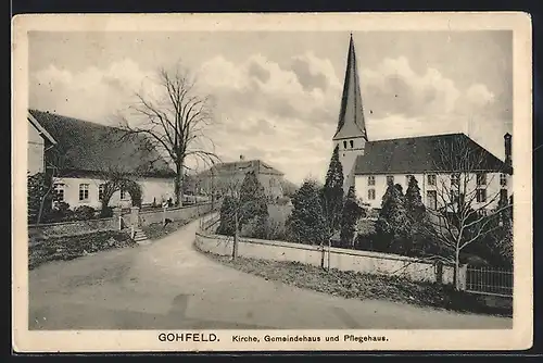 AK Gohfeld, Kirche, Gemeintehaus & Pflegehaus