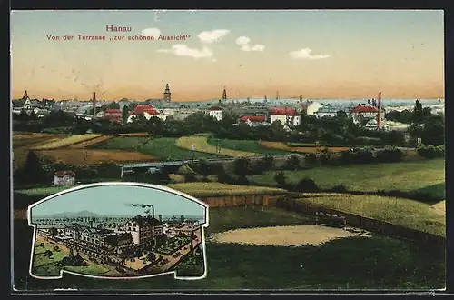 AK Hanau, Von der Terrasse zur schönen Aussicht