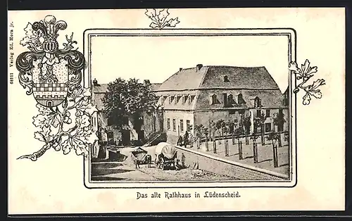 AK Lüdenscheid, Partie am alten Rathaus