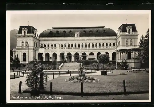 AK Bad Ischl, Blick zum Kurhaus