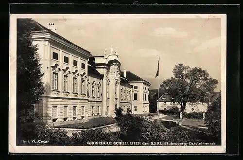 AK Stubenberg, Gauschule Schloss Schieleiten des dt. Reichsbundes für Leibesübungen
