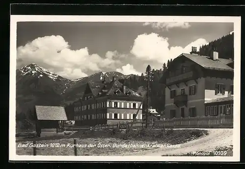 AK Bad Gastein, Kurhaus der Öster. Bundesbahnenkrankenkasse