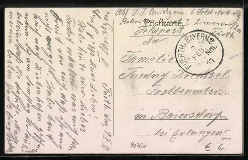 AK Fürth, Ansicht vom Stadttheater