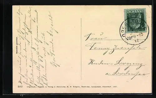 AK Oberstdorf, Christlessee, Ruderboot