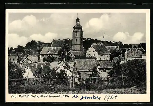 AK Markt Einersheim, Ev. St. Matthäuskirche