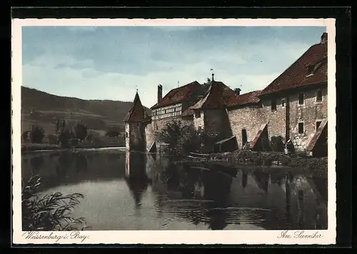 AK Weissenburg i. Bay., Am Seeweiher