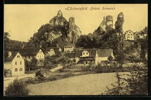 AK Tüchersfeld /Fränk. Schweiz, Ortspartie