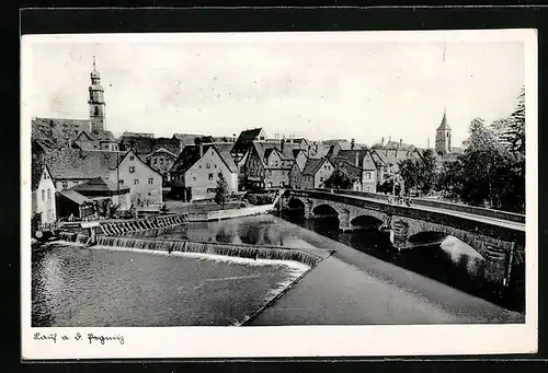 AK Lauf, Partie bei Brücke