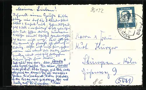 AK Schlüsselfeld, Panorama über die Stadt