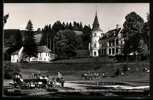 AK Spital am Semmering, Am Kindererholungsheim Schloss Sommerau