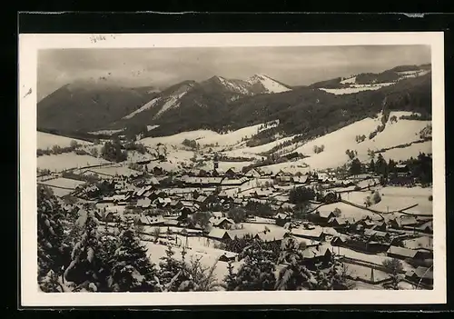 AK Spital am Semmering, Hotel Hirschenhof, Ortsansicht