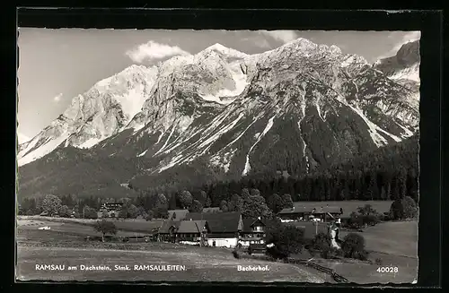 AK Ramsau am Dachstein, Ramsauleiten und Bacherhof