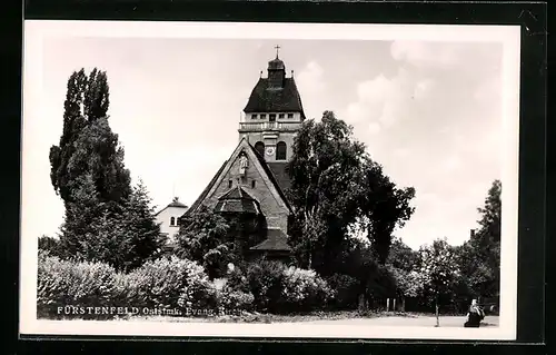 AK Fürstenfeld, An der Evang. Kirche