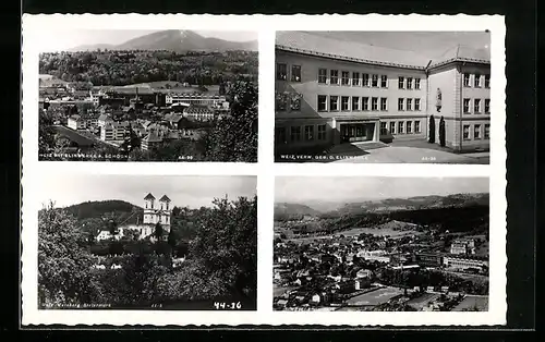 AK Weiz, Panorama und Verwaltung Geb. D. Elinwerke