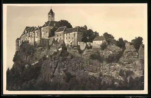 AK Riegersburg, Blick zur Burg