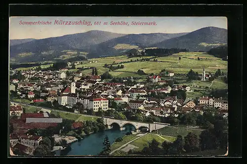 AK Mürzzuschlag, Gesamtansicht