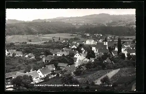 AK Ligist, Ortsansicht mit Kirche