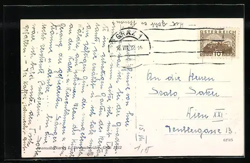 AK Graz, Wallfahrtskirche Maria Trost