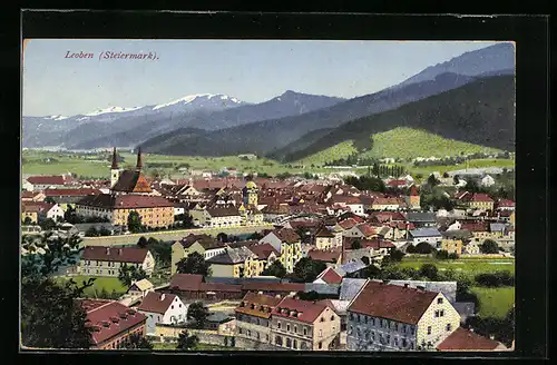 AK Leoben, Blick auf die gesamte Stadt