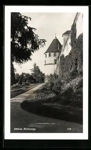 AK Hollenegg, Schloss mit Parkweg