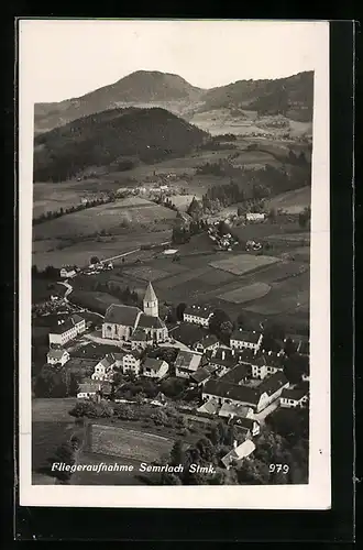 AK Semriach, Fliegeraufnahme des Ortes